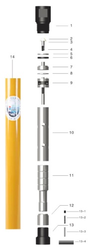 Погружной пневмоударник KQ-110B
