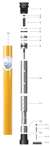 Погружной пневмоударник KQ-150A