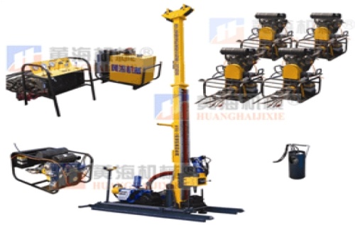 Переносная гидравлическая буровая установка HYDX-2