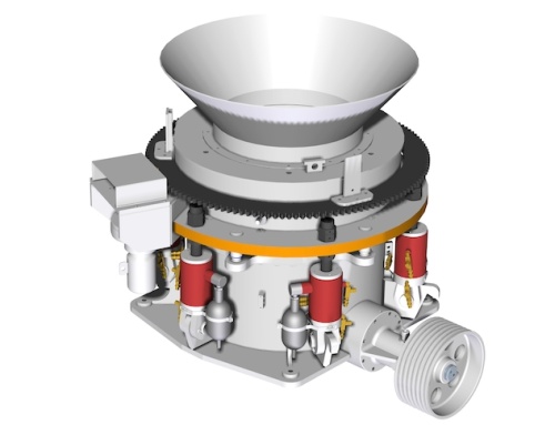 Конусная дробилка SMHP200, SMHP300, SMHP500